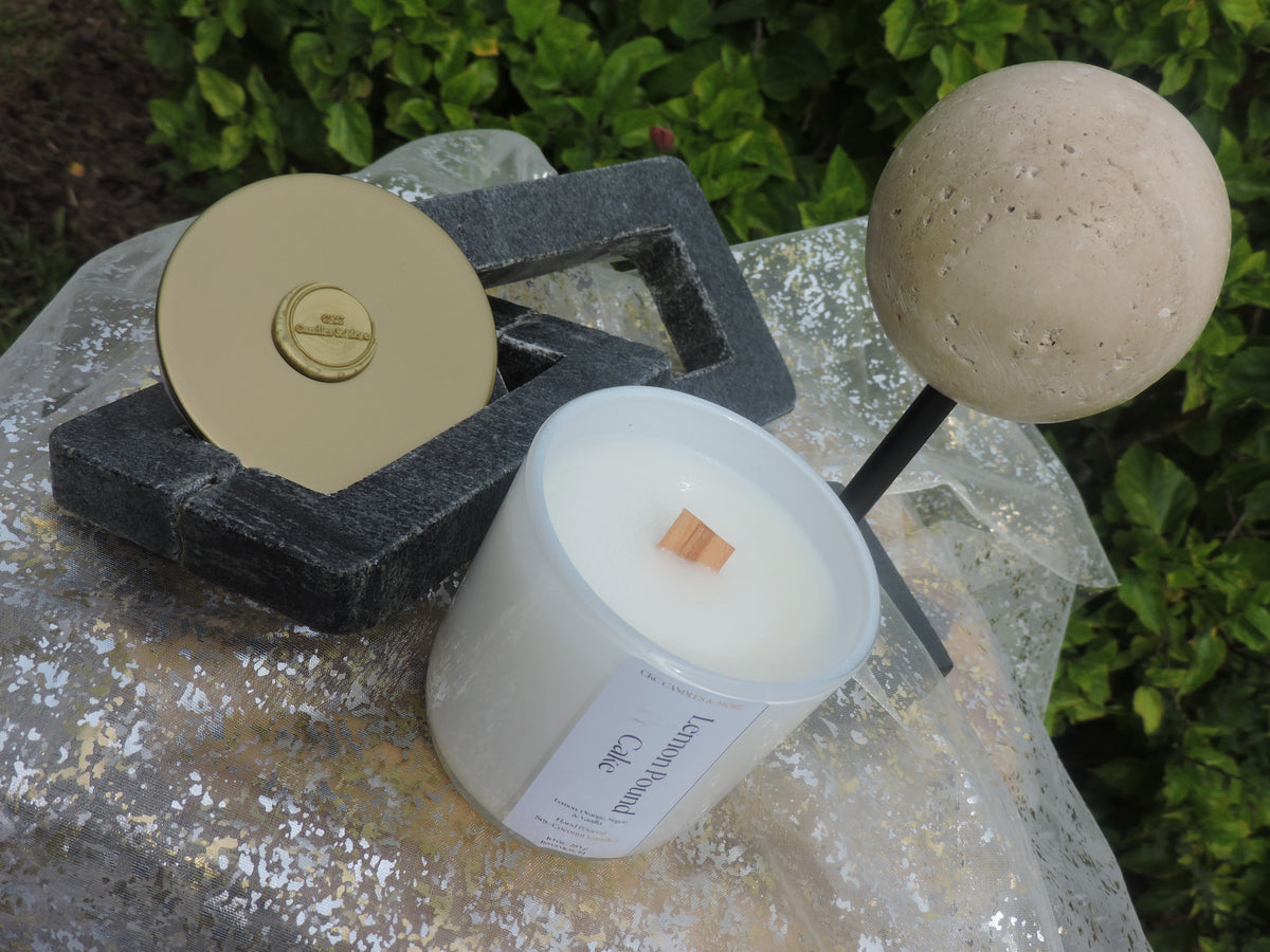 Lemon Vanilla Pound Cake Candle