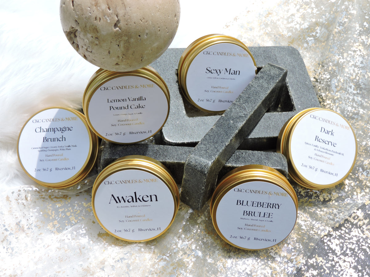 2 Ounce Candle Samples