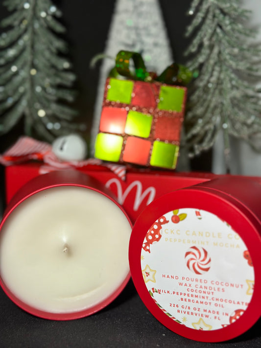 Peppermint Mocha Candles