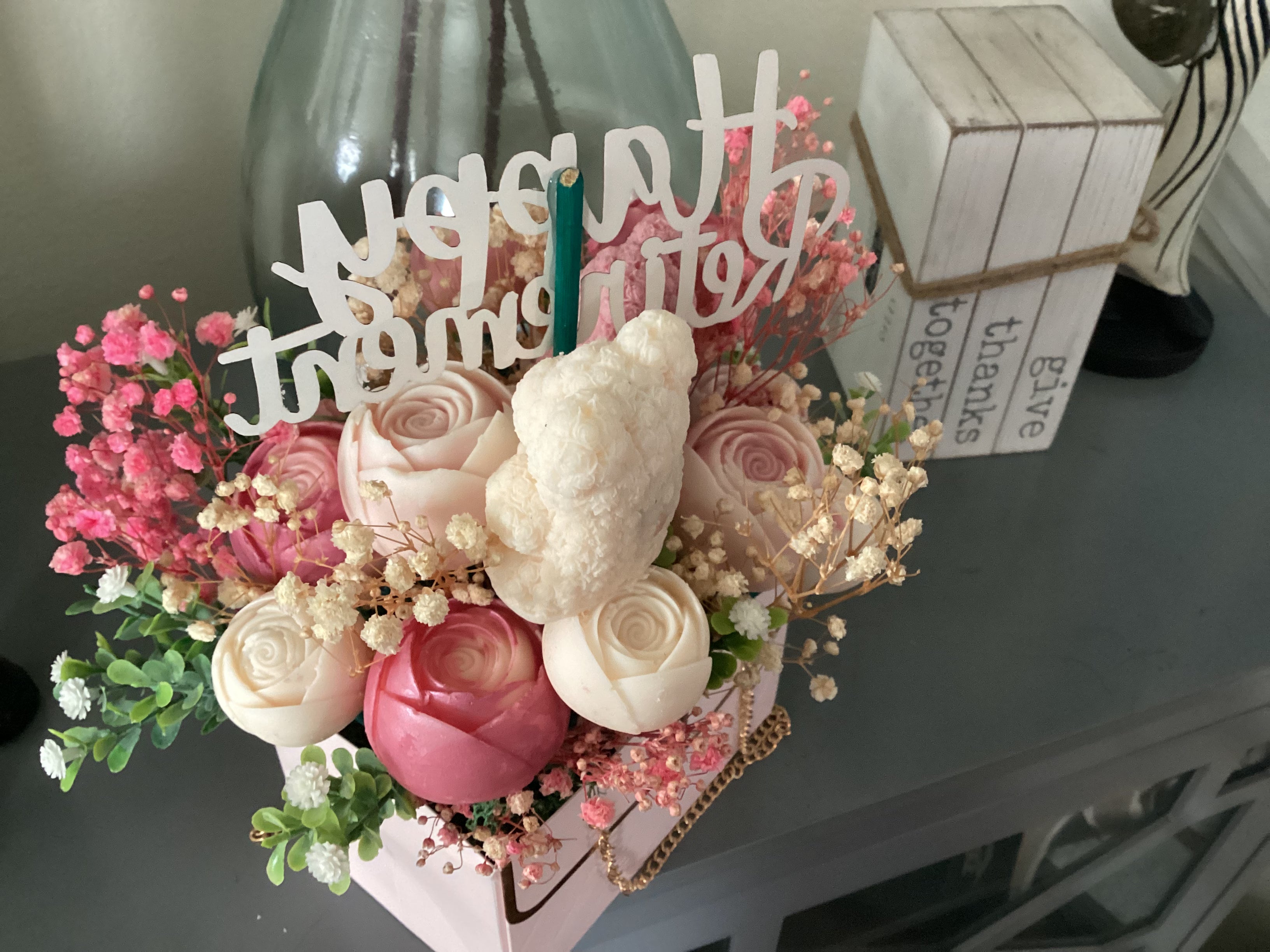Wax Melts/Candle Flower Bouquet (CUSTOMIZED ORDER)