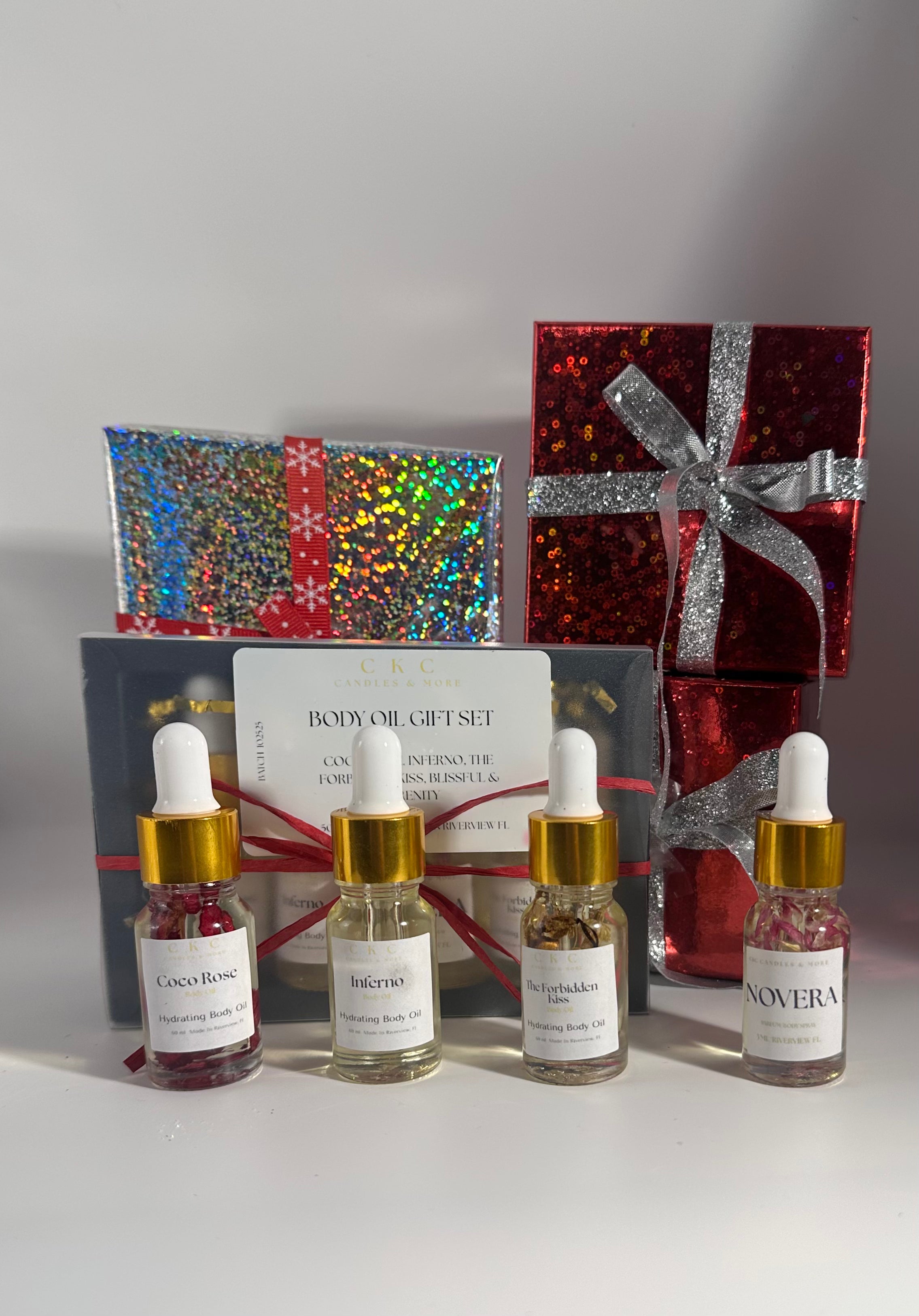 Body Oil Holiday Gift Set