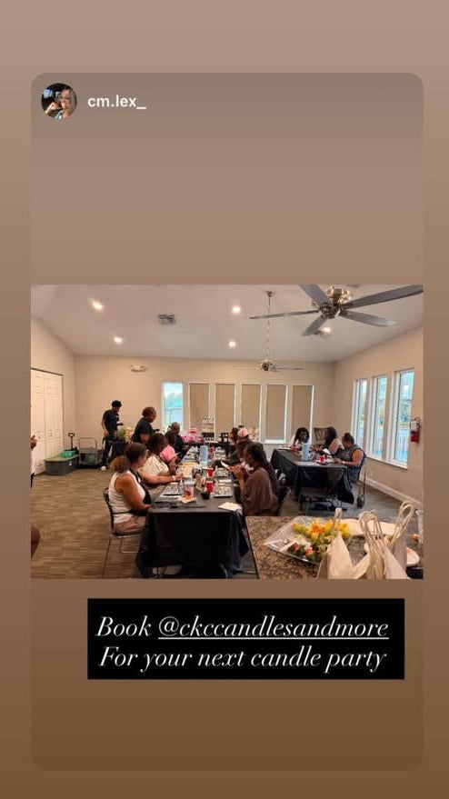 Candle Making Workshops/Party
