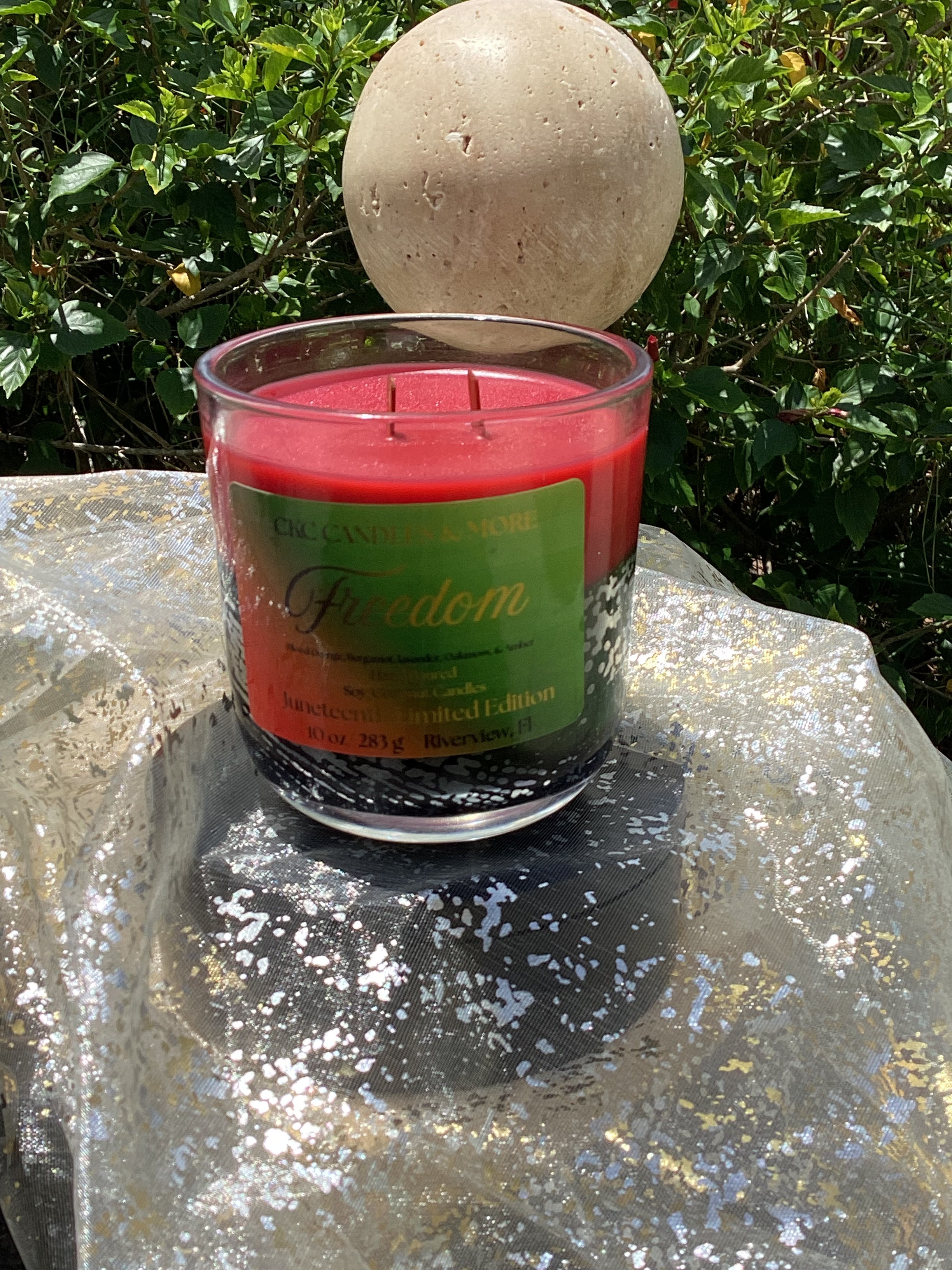 Freedom Juneteenth Candle