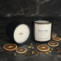 Sexy Man Candle - Marble Background